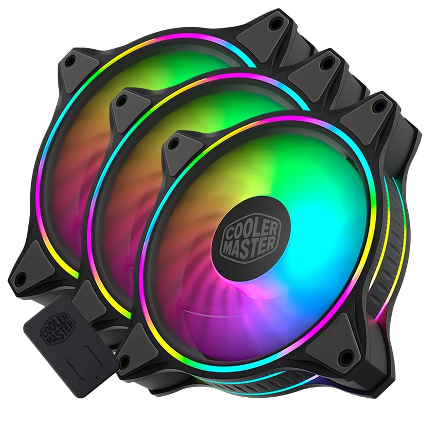 Cooler Master MasterFan MF120 Halo 3 in 1 Kit ARGB PWM 120mm ARGB Fan