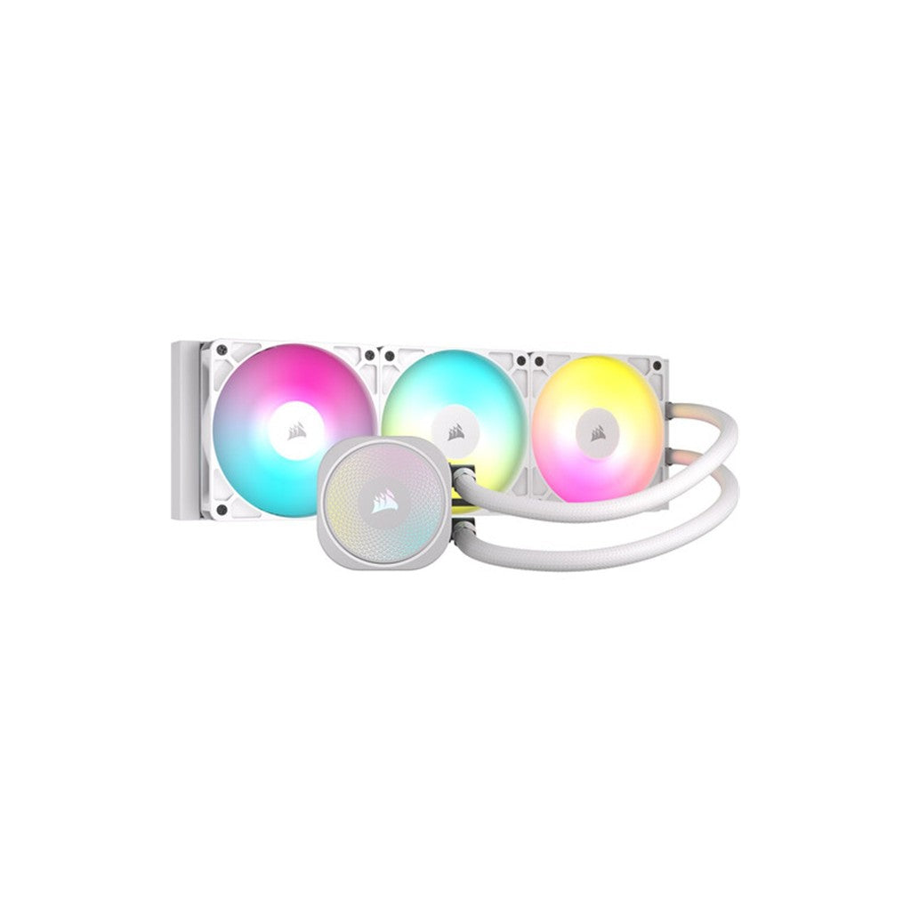 Corsair NAUTILUS 360 ARGB AIO Liquid Cooler - White
