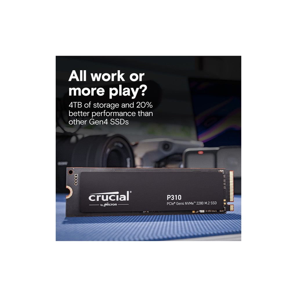 Crucial P310 500GB PCIe 4.0 M.2 2280 NVMe SSD
