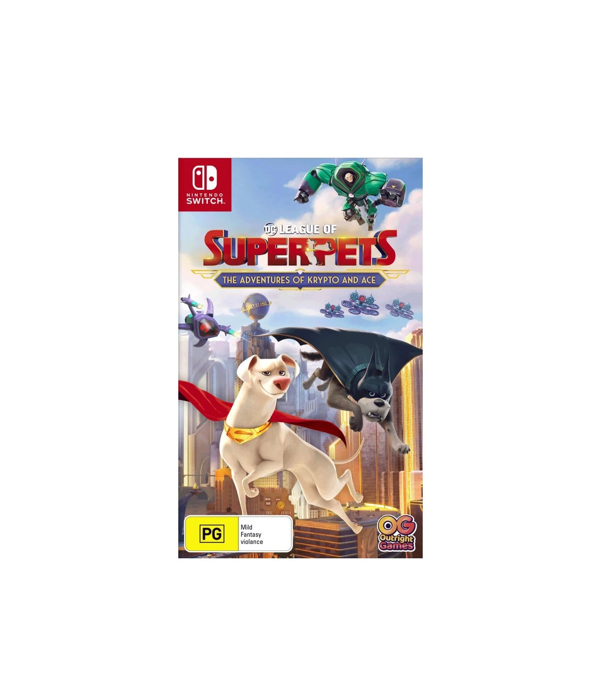 DC League of Superpets: The Adventures of Krypto and Ace for Nintendo Switch