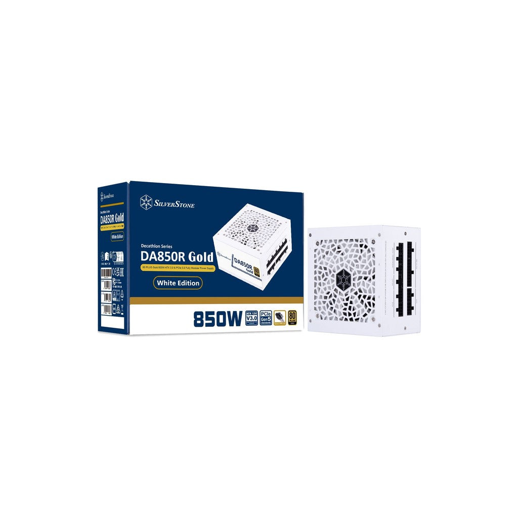 SilverStone DA850R White 850W 80Plus Gold ATX 3.1 PSU