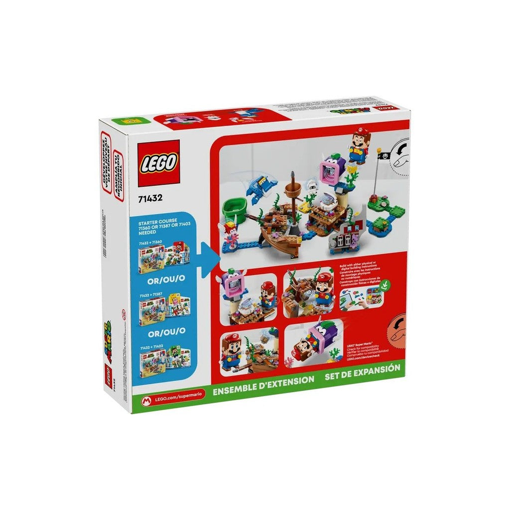 LEGO Super Mario 71432 Dorrie's Sunken Shipwreck Adventure Expansion Set