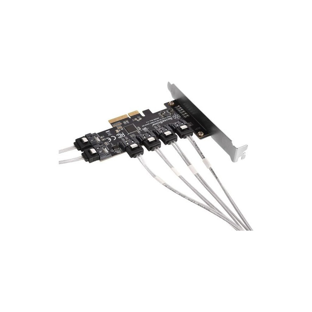 Silverstone ECS06 6 Ports SATA Gen3 Non-RAID PCI Express Gen3 x2 card