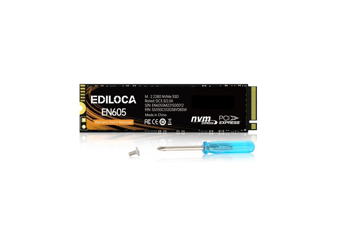 Ediloca EN605 1TB M.2 NVMe SSD 3Yr Wty