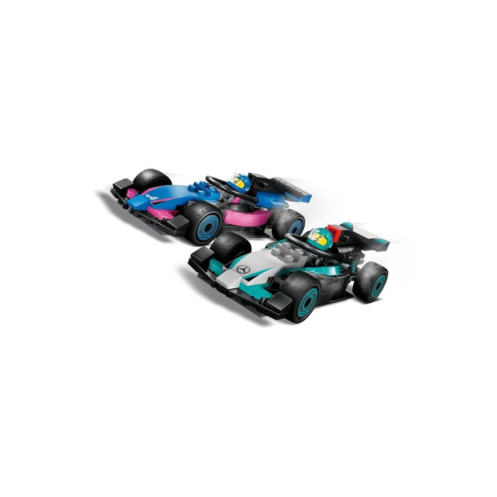 LEGO City 60444 F1 Garage & Mercedes-AMG & Alpine Cars