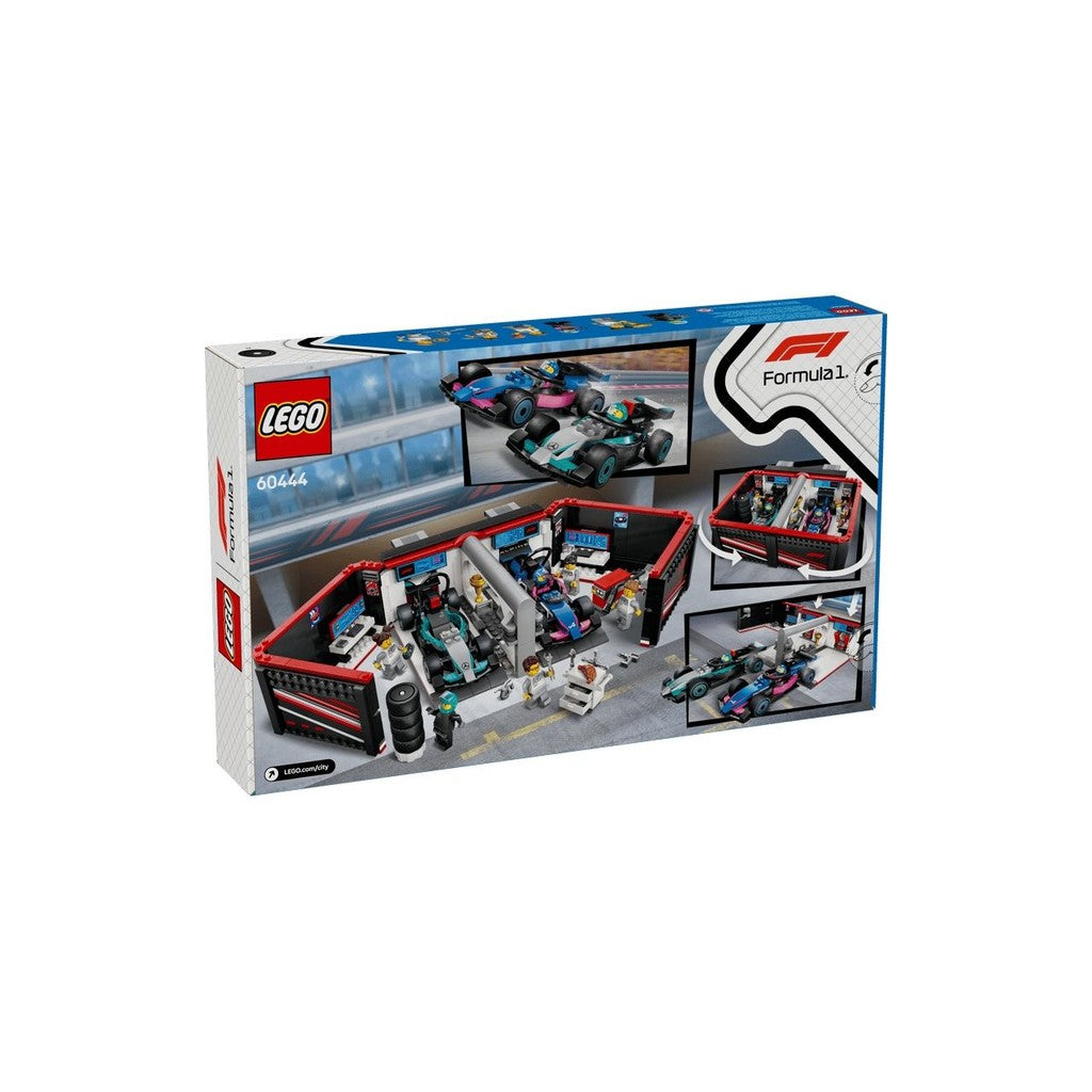 LEGO City 60444 F1 Garage & Mercedes-AMG & Alpine Cars