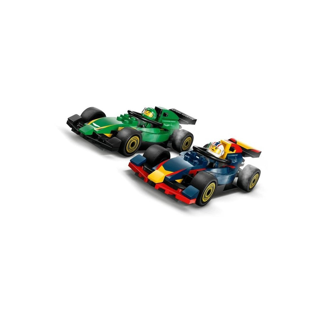 LEGO City 60445 F1 Truck with RB20 & AMR24 F1 Cars
