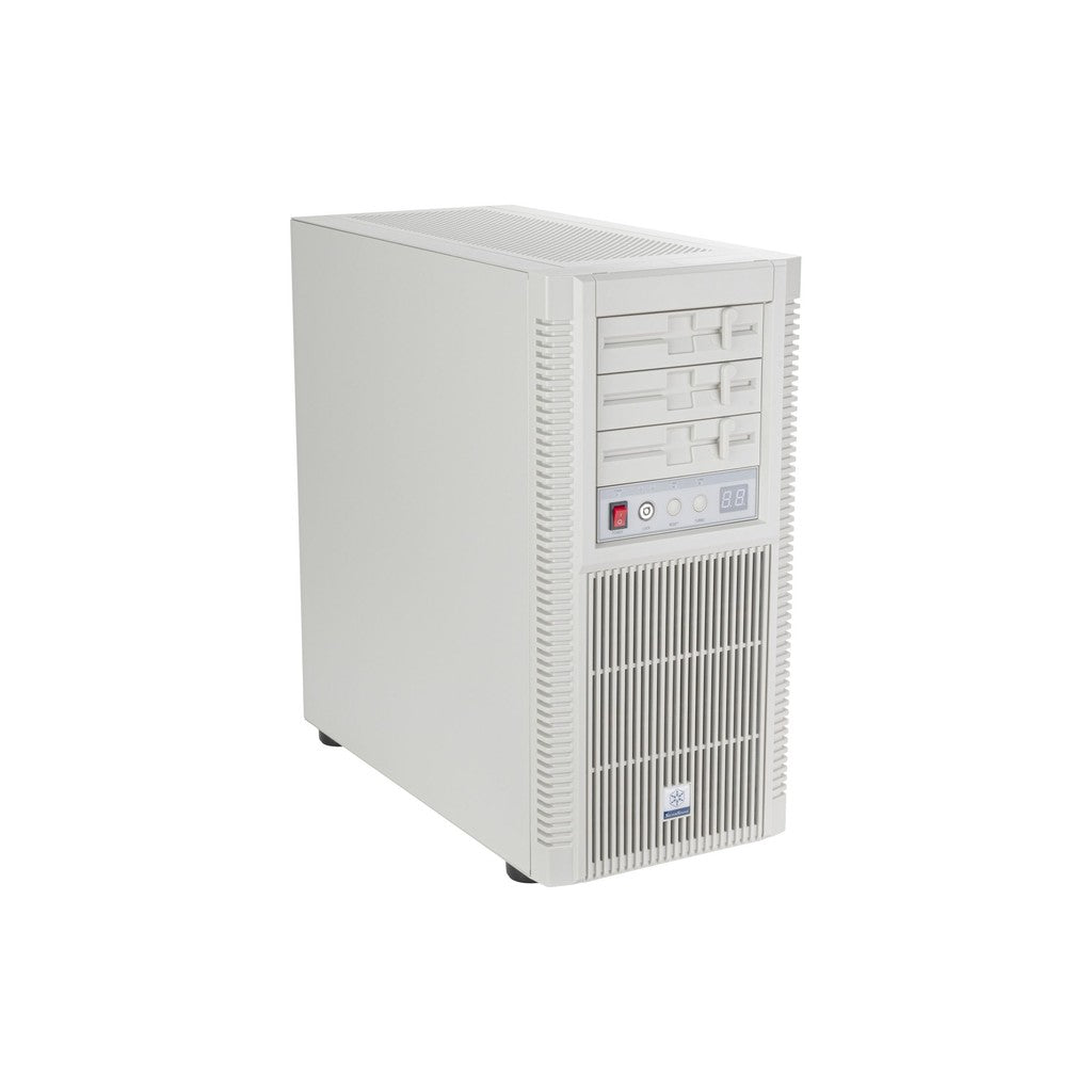 SilverStone FLP02W Retro-inspired ATX Tower Case