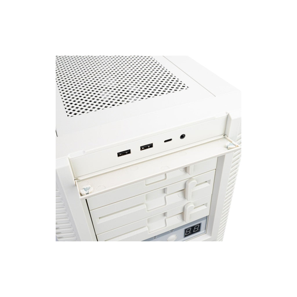 SilverStone FLP02W Retro-inspired ATX Tower Case