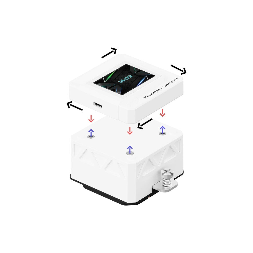 ThermalRight Frozen Warframe 240 SE ARGB WHITE AIO Liquid Cooler