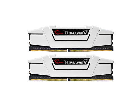 32GB(2x16) G.Skill Ripjaws V White 3600mhz CL18 DDR4 RAM