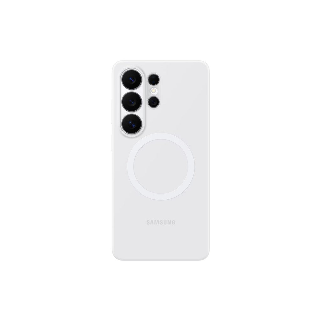 Samsung Galaxy S26 Ultra Silicone Magnet Case - White