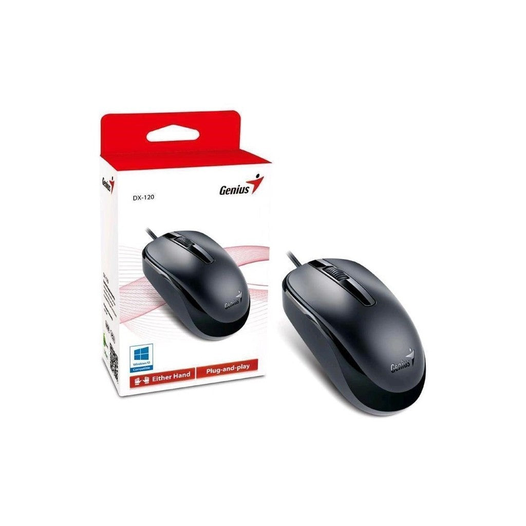 Genius DX-120 USB Wired Mouse Black