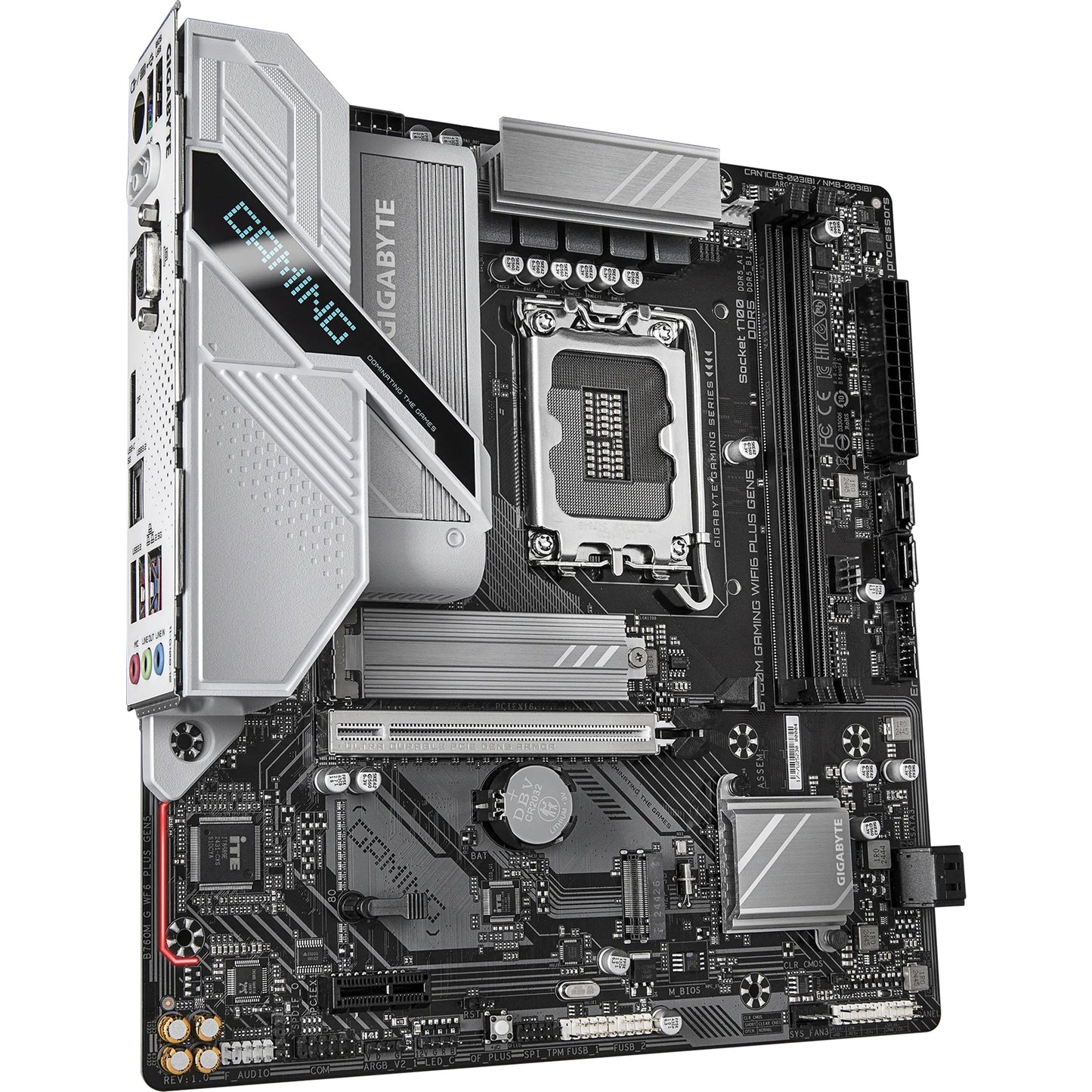 Gigabyte B760M Gaming WIFI6 PLUS GEN5 mATX LGA1700 Motherboard