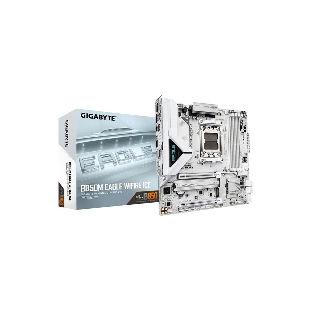 Gigabyte B850M EAGLE WIFI6E ICE AM5 mATX Motherboard
