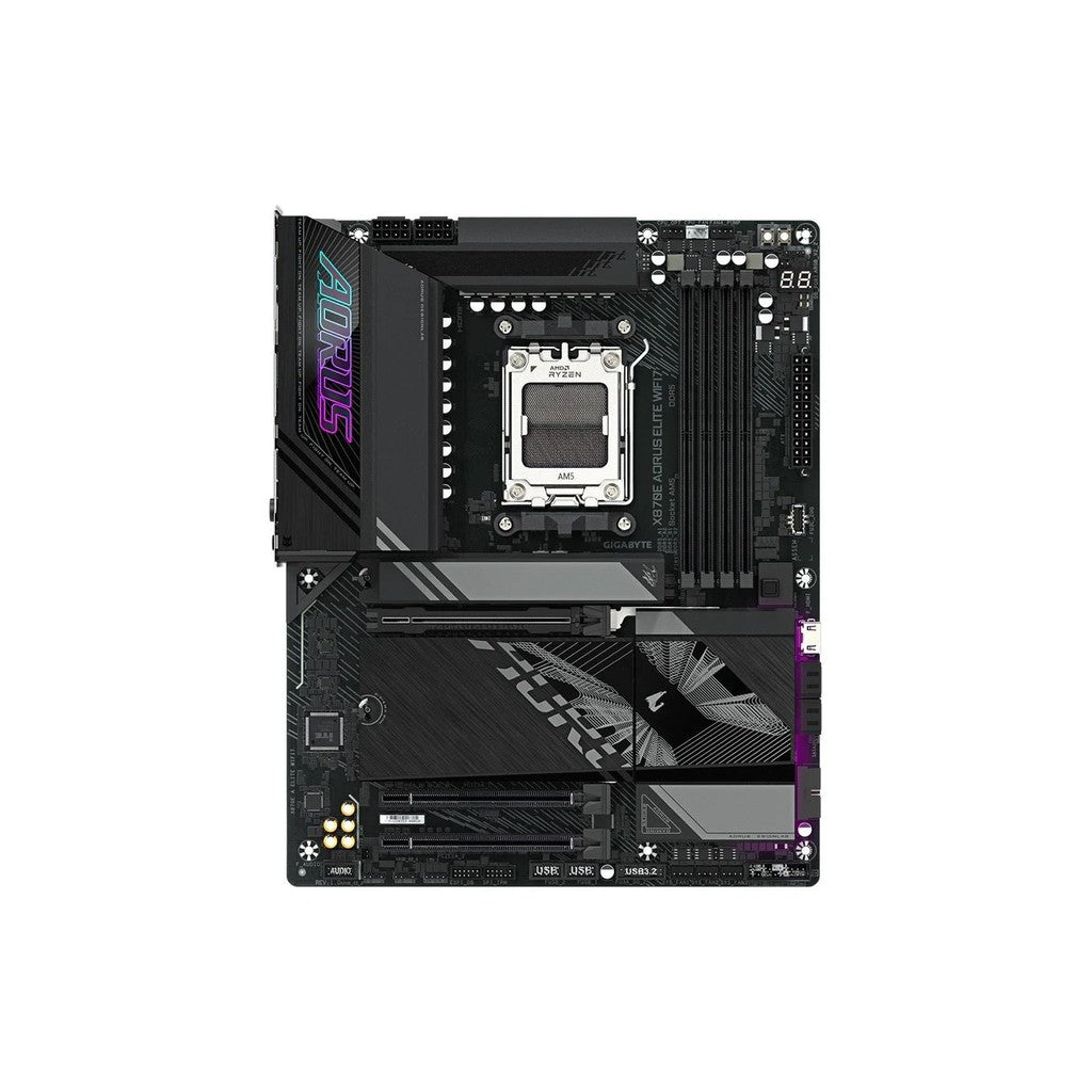 Gigabyte X870E AORUS ELITE WIFI7 AM5 ATX Motherboard