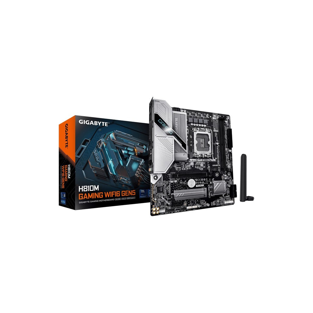 Gigabyte H810M Gaming WiFi6 Gen5 mATX LGA 1851 Motherboard