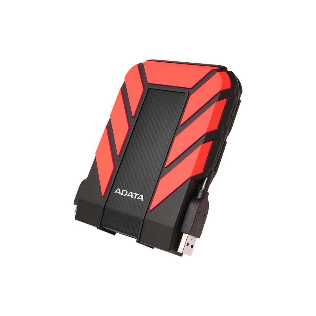 ADATA HD710 Pro 1TB Durable External HDD - Red