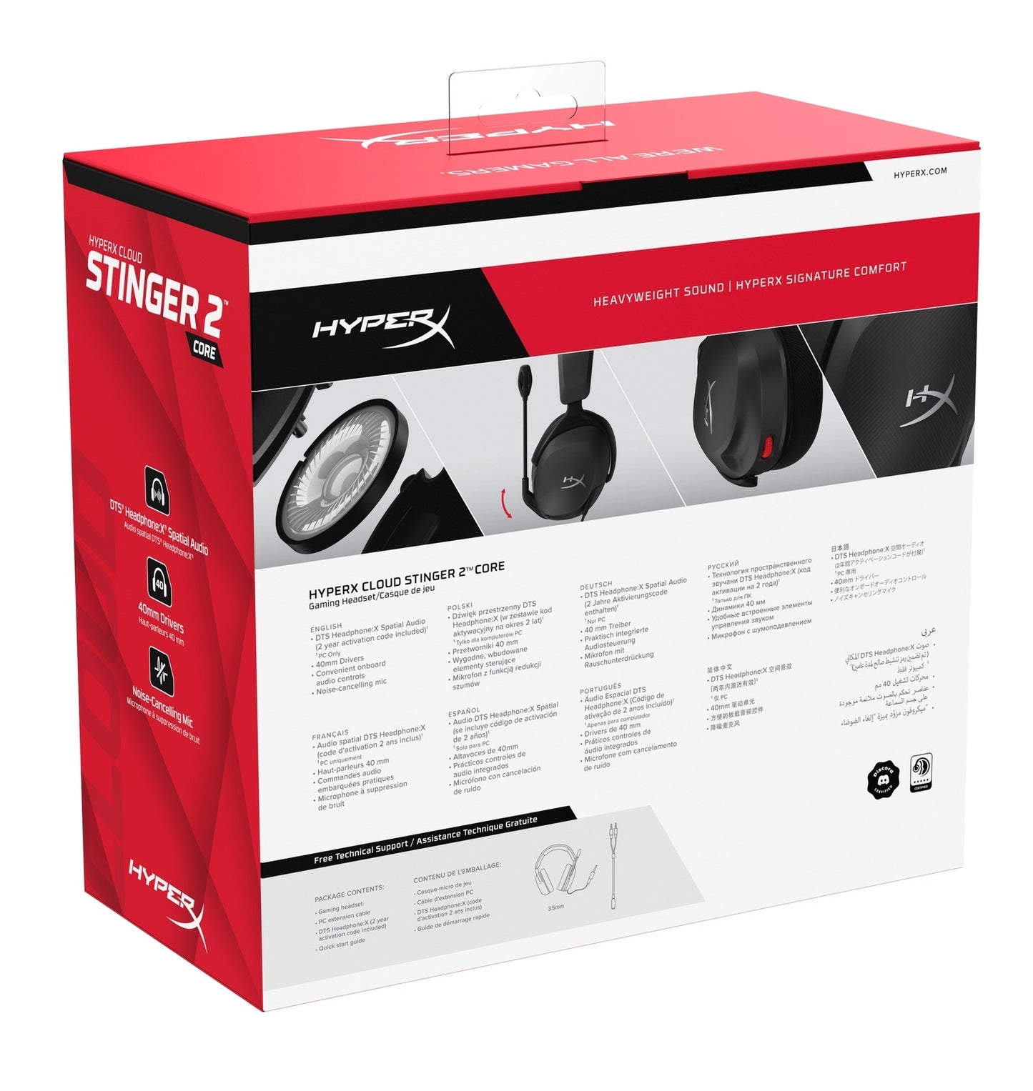 HyperX Cloud Stinger 2 Core Gaming Headset