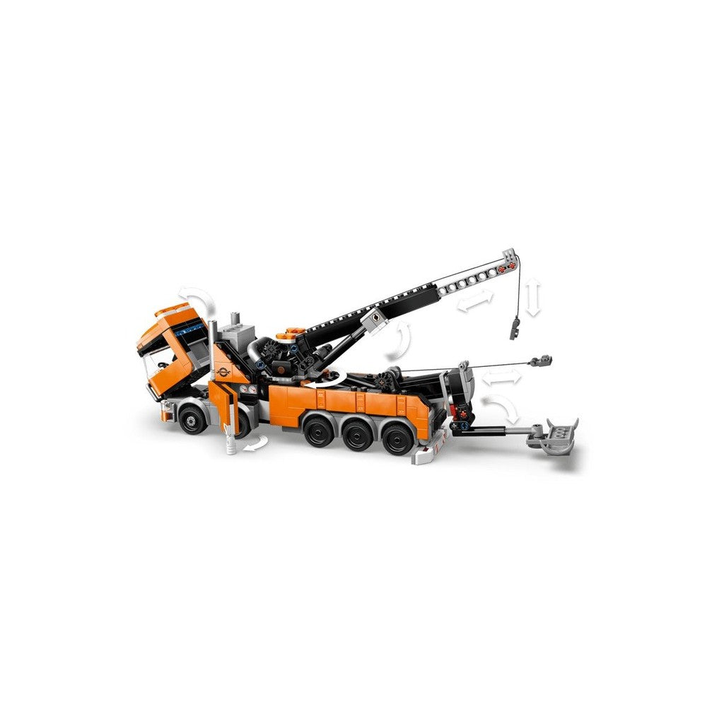 LEGO City 60467 Heavy-Duty Recovery Tow Truck with Crane