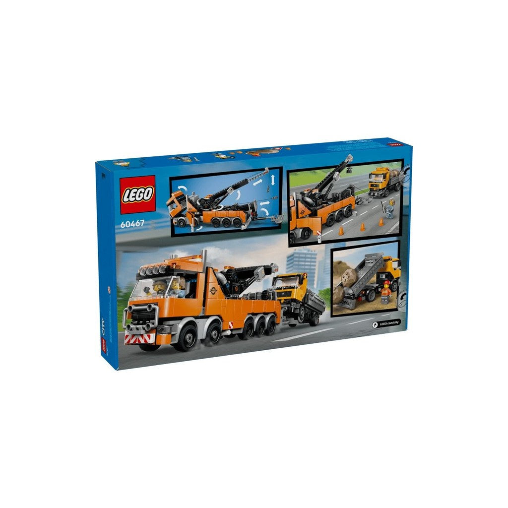 LEGO City 60467 Heavy-Duty Recovery Tow Truck with Crane