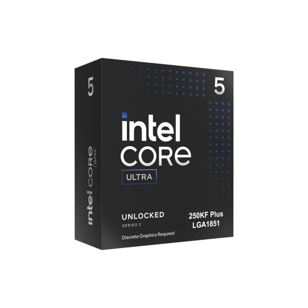 Intel Core Ultra 5 250KF Plus CPU 18 Cores 18 Threads 5.3Ghz Max Turbo Frequency