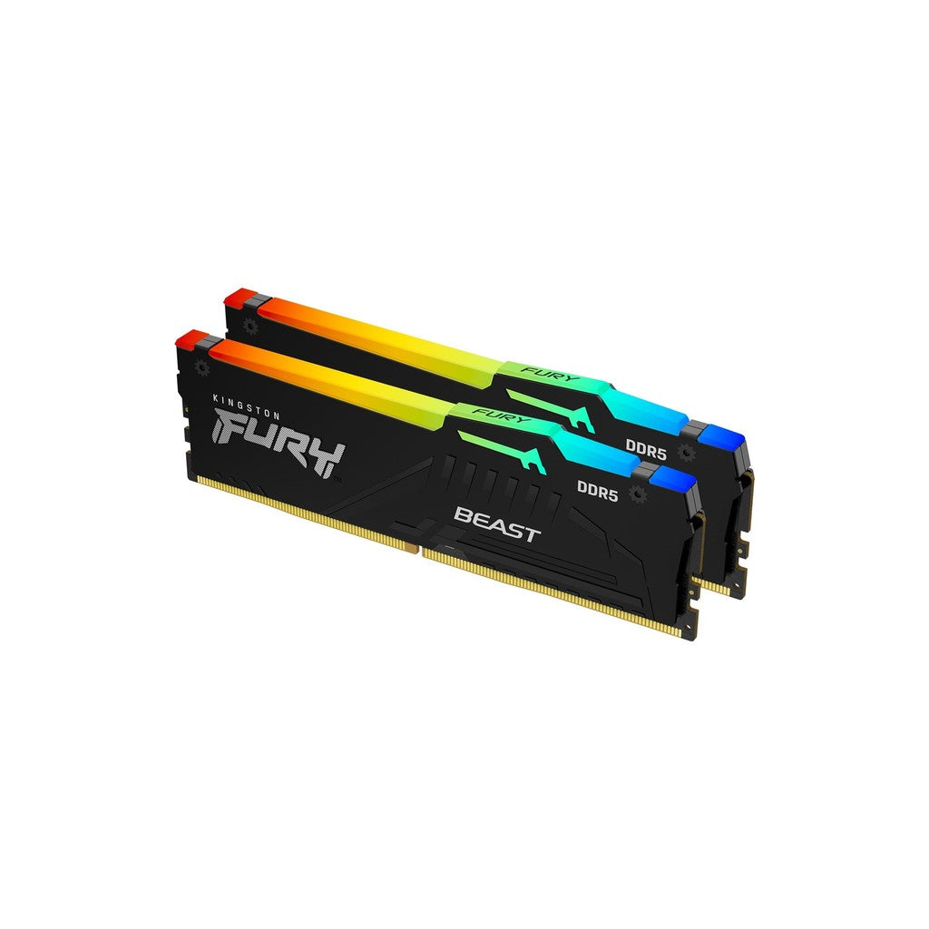 32GB (2x16) 6000mhz CL36 Kingston FURY Beast RGB DIMM DDR5 RAM