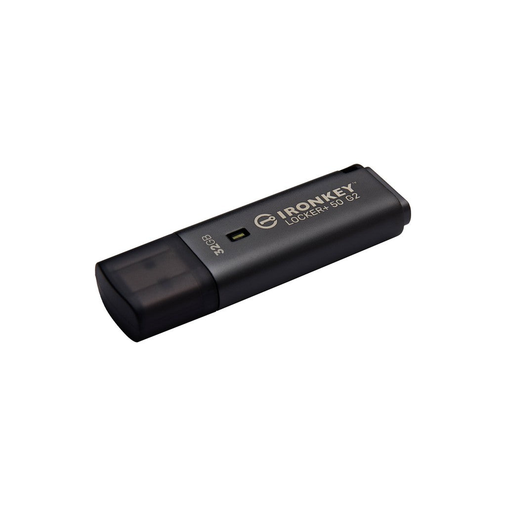 Kingston IronKey Locker+ 50 G2 32GB USB 3.2 Hardware-Encrypted Flash Drive