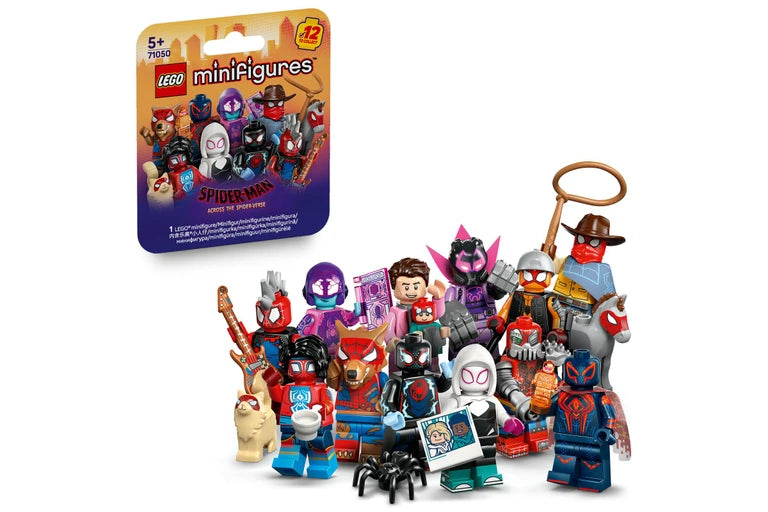LEGO Spider-Man: Across the Spider-Verse Minifigures (Box of 36 Mystery Packs)