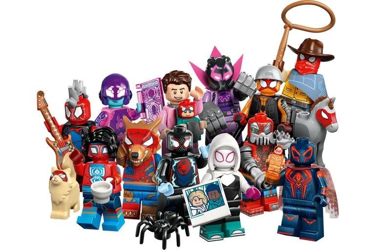 LEGO Spider-Man: Across the Spider-Verse Minifigures (Box of 36 Mystery Packs)