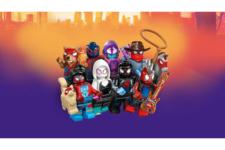 LEGO Spider-Man: Across the Spider-Verse Minifigures (Box of 36 Mystery Packs)