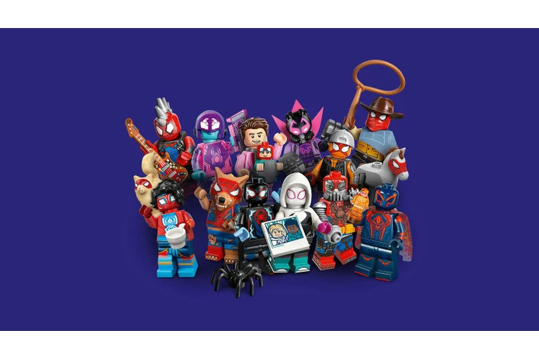 LEGO Spider-Man: Across the Spider-Verse Minifigures (Box of 36 Mystery Packs)