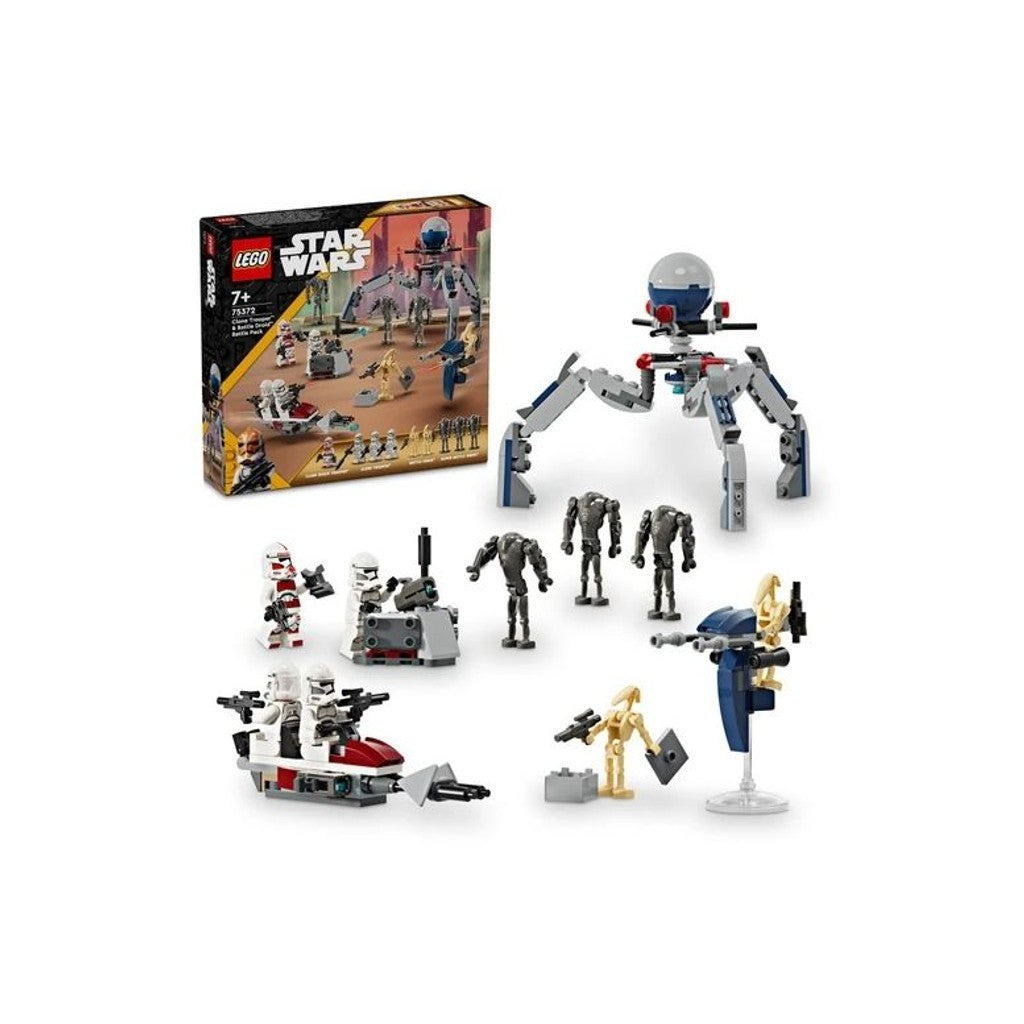 LEGO Star Wars 75372 Clone Trooper & Battle Droid Battle Pack
