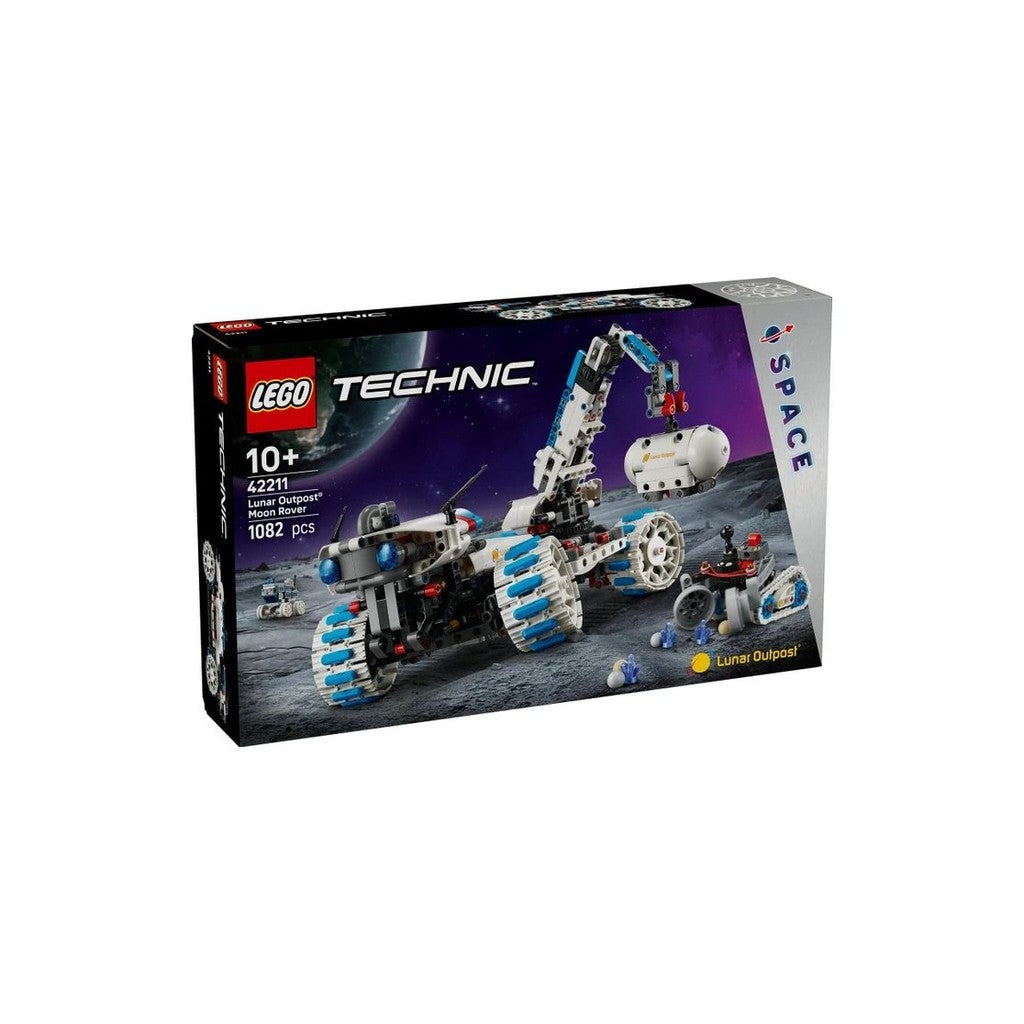 LEGO Technic 42211 Lunar Outpost Moon Rover Space Vehicle