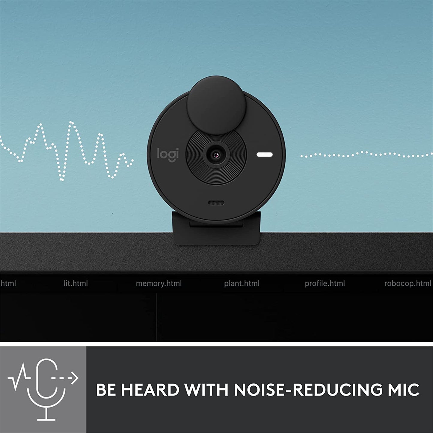 Logitech Brio 300 FHD HDR Webcam - Graphite