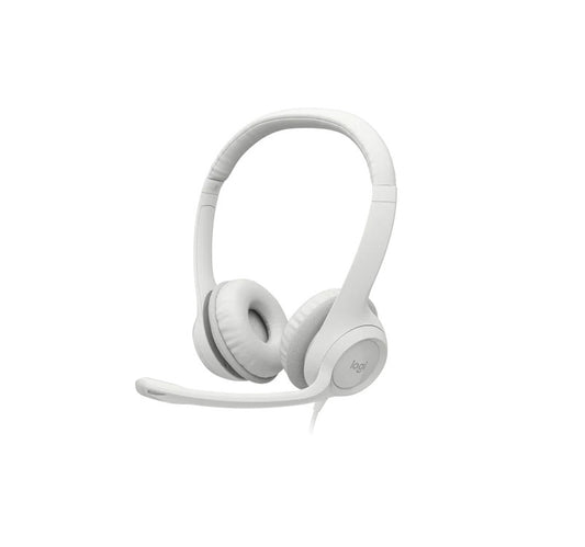 Logitech H390 Headset - Off White