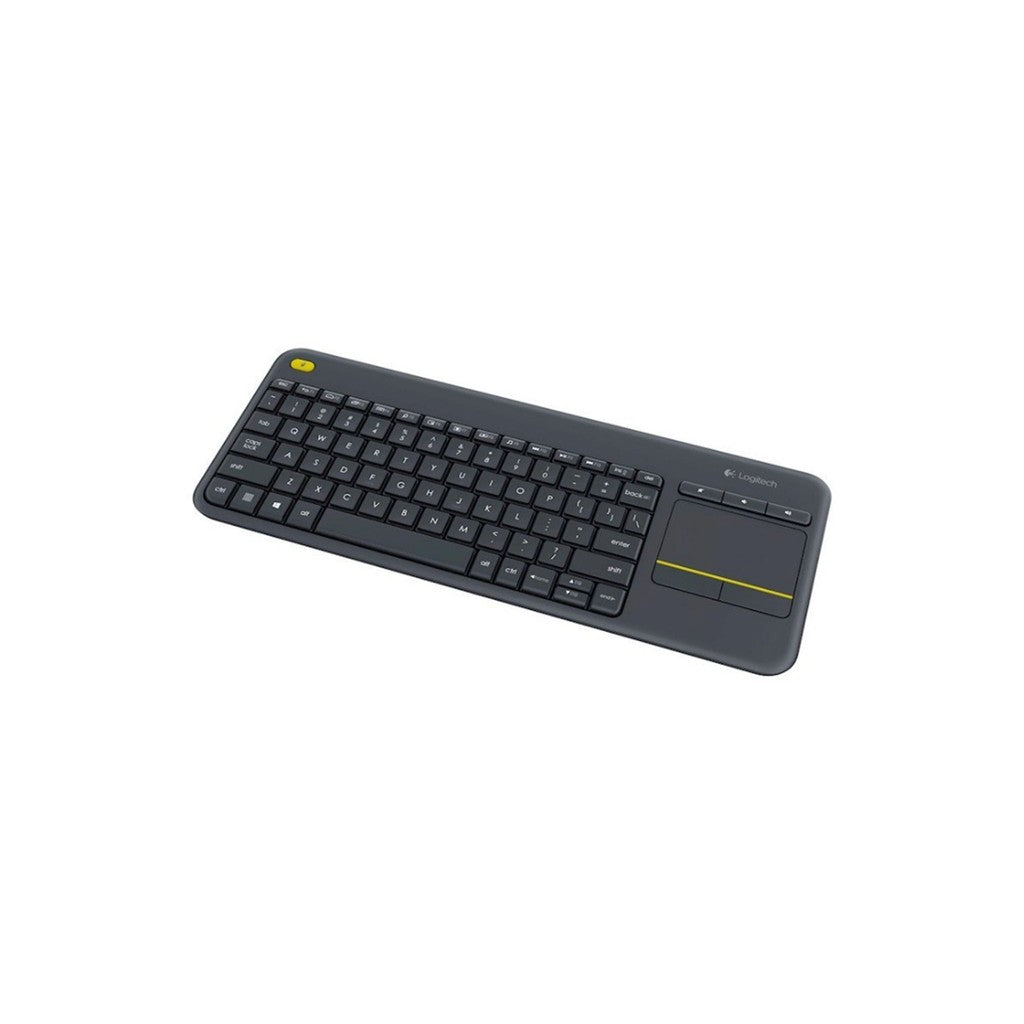 Logitech K400 Plus Wireless Touch Keyboard - Black