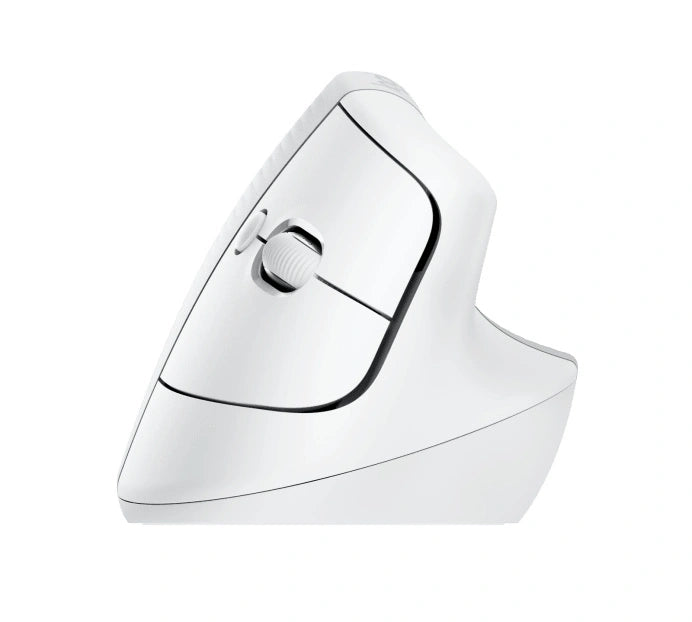 Logitech Lift Vertical Ergonomic Wireless Mouse - Off White