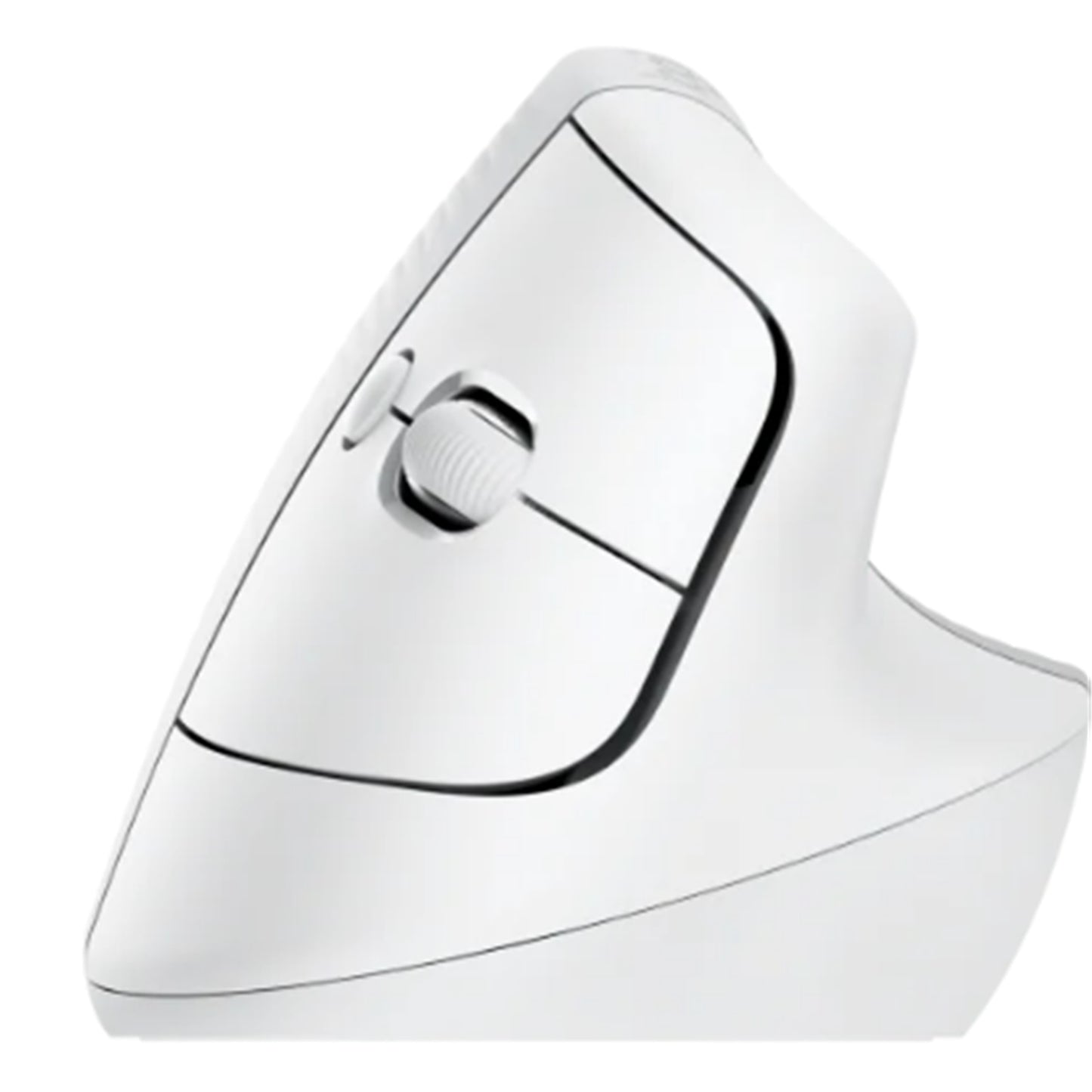 Logitech Lift Vertical Ergonomic Wireless Mouse for Mac - Pale Grey