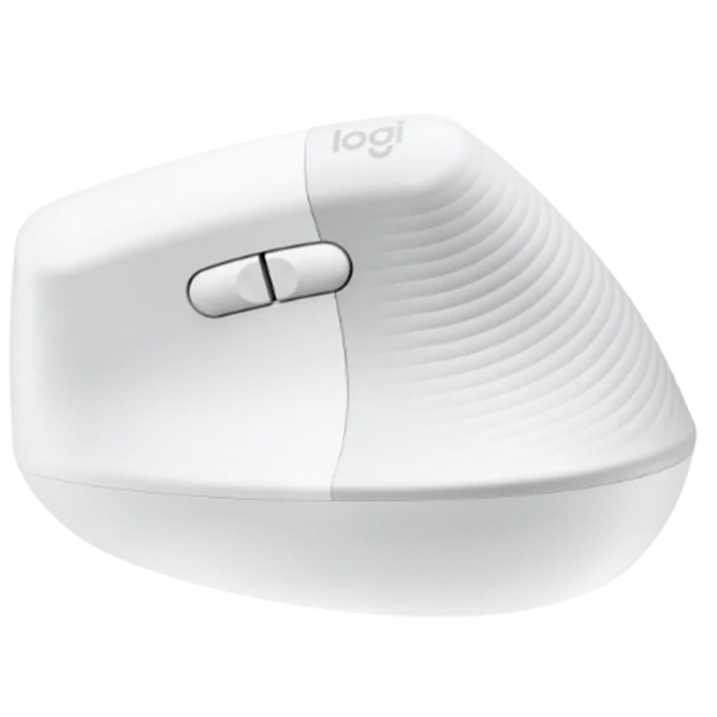Logitech Lift Vertical Ergonomic Wireless Mouse for Mac - Pale Grey
