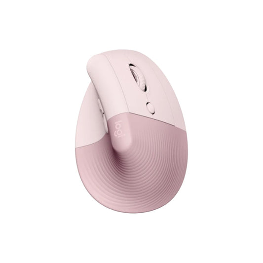 Logitech Lift Vertical Ergonomic Wireless Mouse - Rose