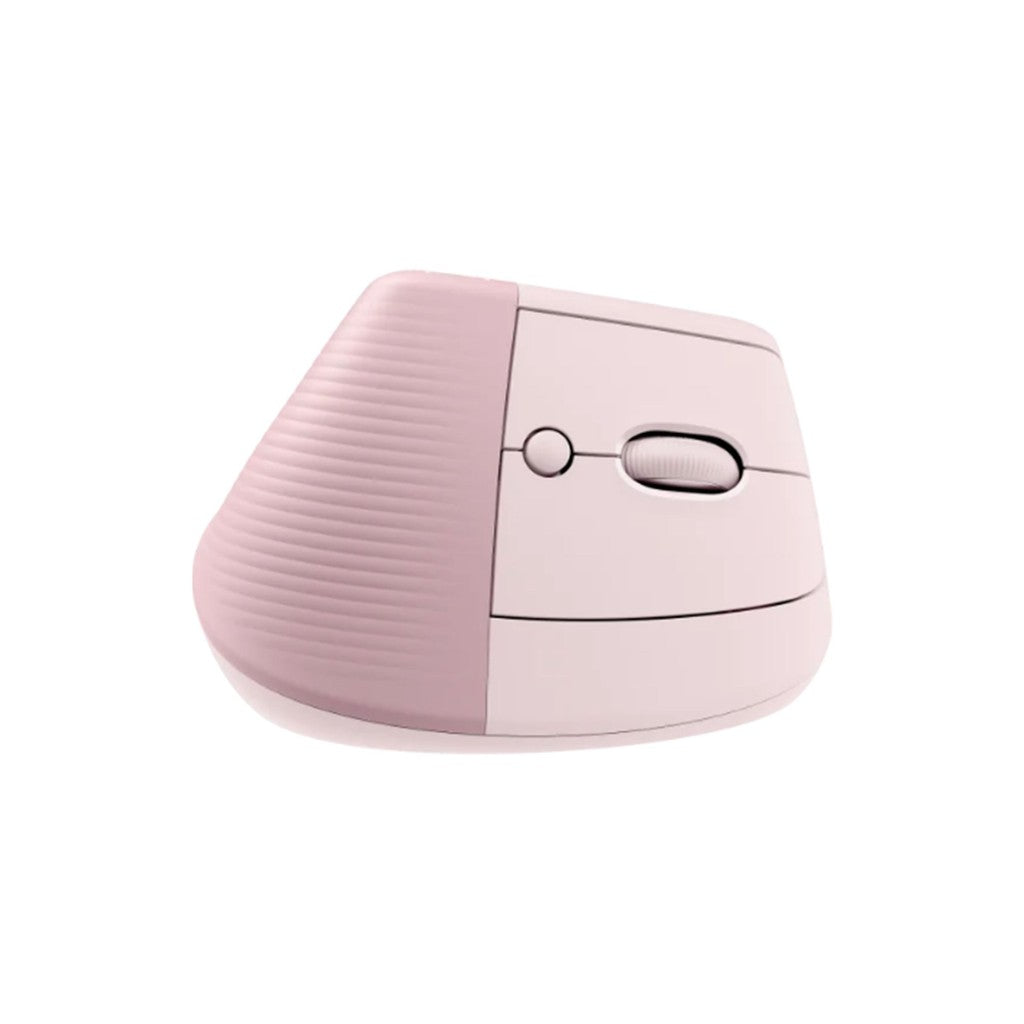 Logitech Lift Vertical Ergonomic Wireless Mouse - Rose