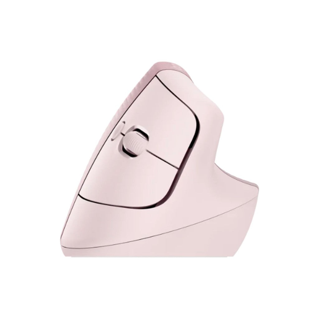 Logitech Lift Vertical Ergonomic Wireless Mouse - Rose