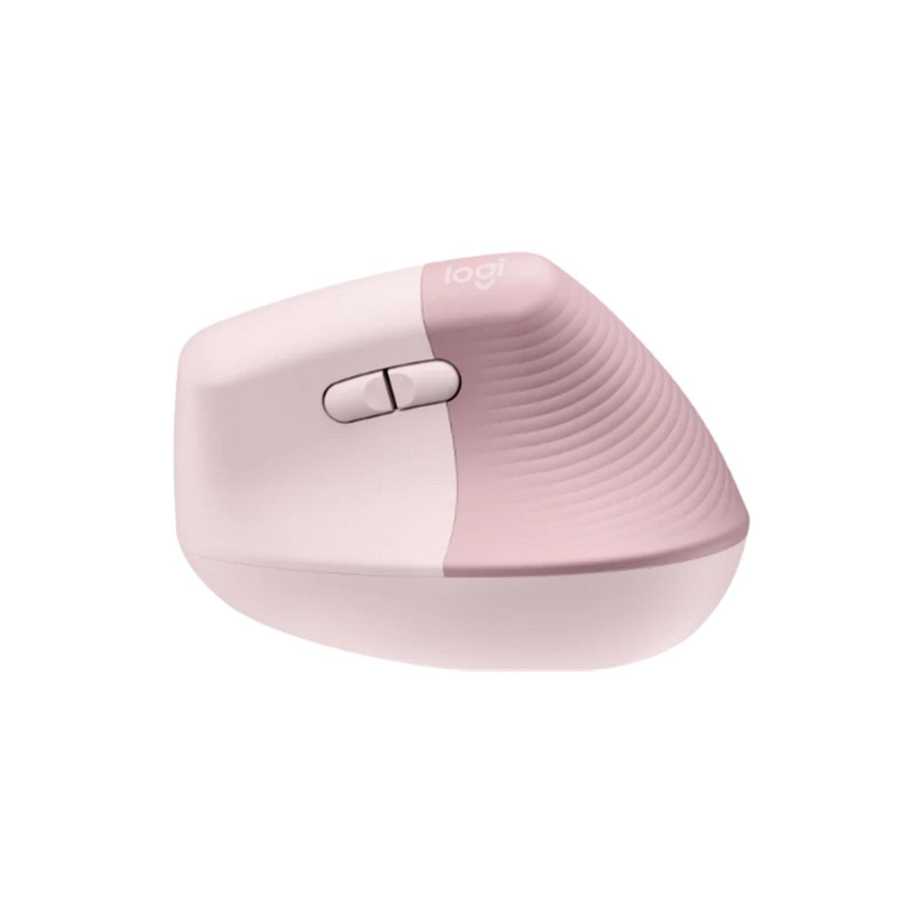 Logitech Lift Vertical Ergonomic Wireless Mouse - Rose