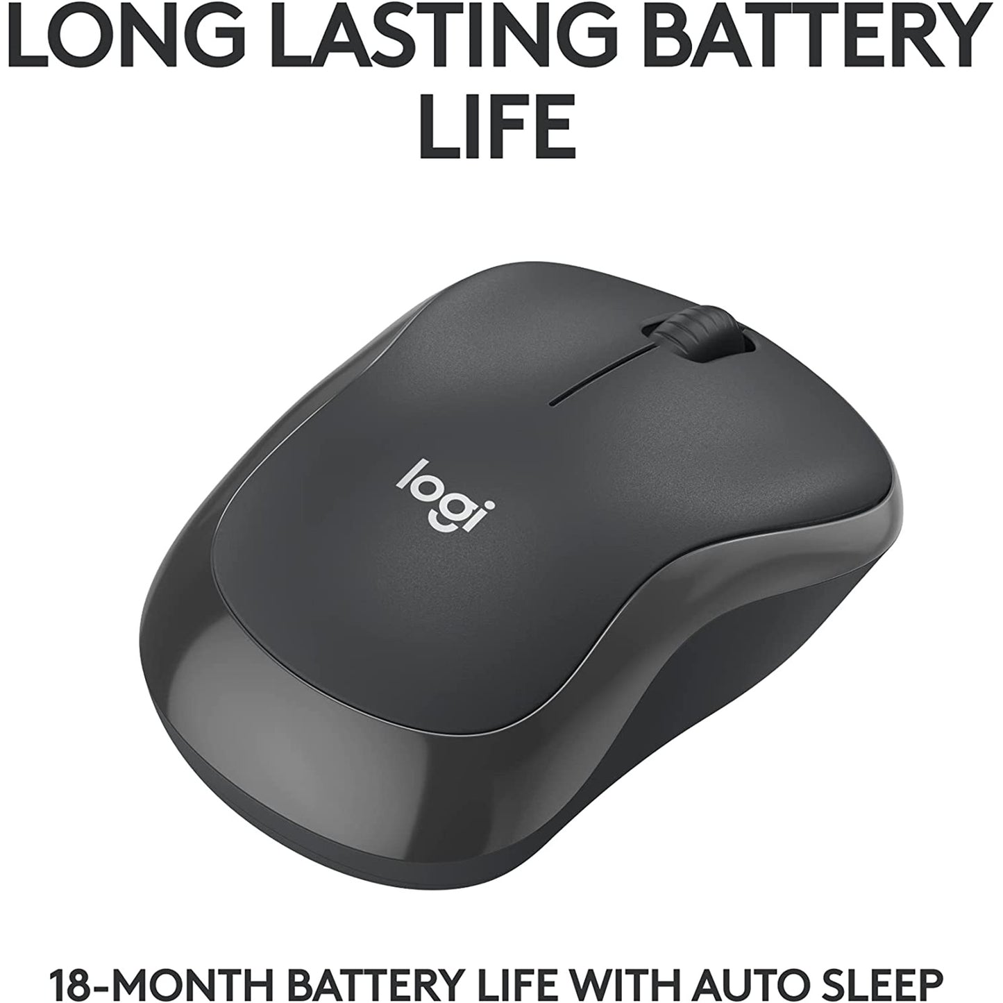 Logitech M240 Silent Bluetooth Mouse - Graphite