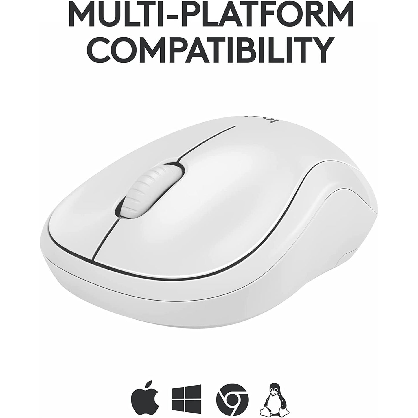 Logitech M240 Silent Bluetooth Mouse - Off White