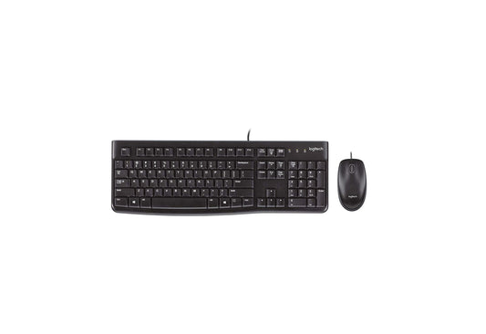 Logitech MK120 Desktop Corded Keyboard & Mouse Combo