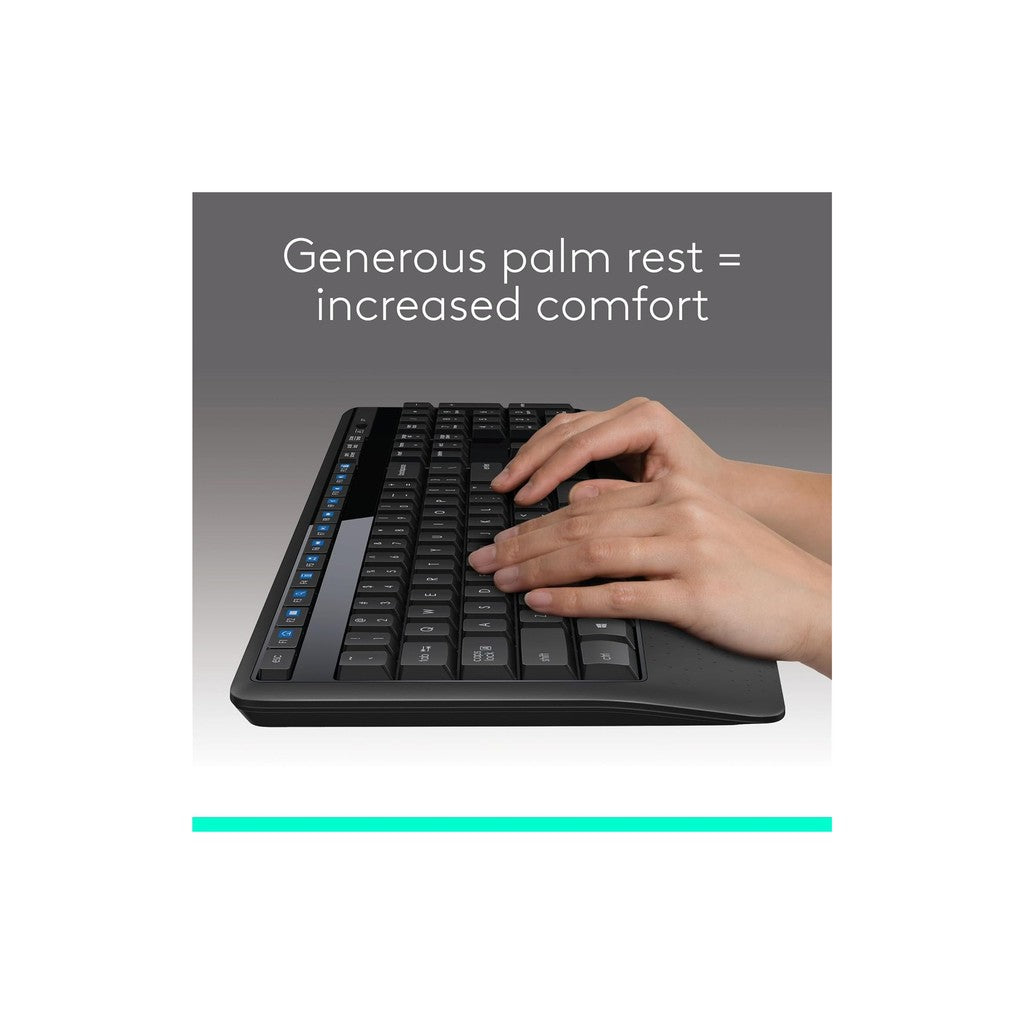Logitech MK345 Wireless Desktop Keyboard & Mouse Combo