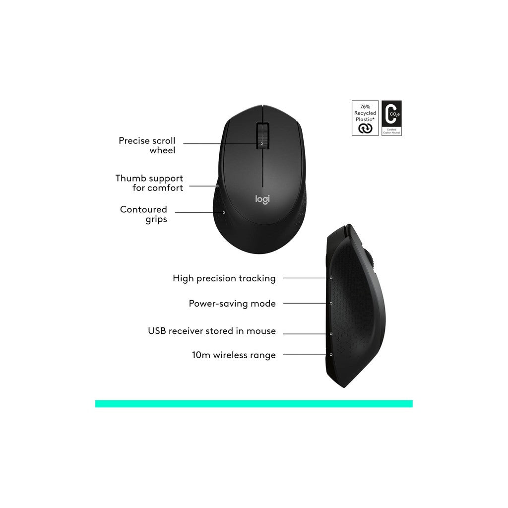 Logitech MK345 Wireless Desktop Keyboard & Mouse Combo