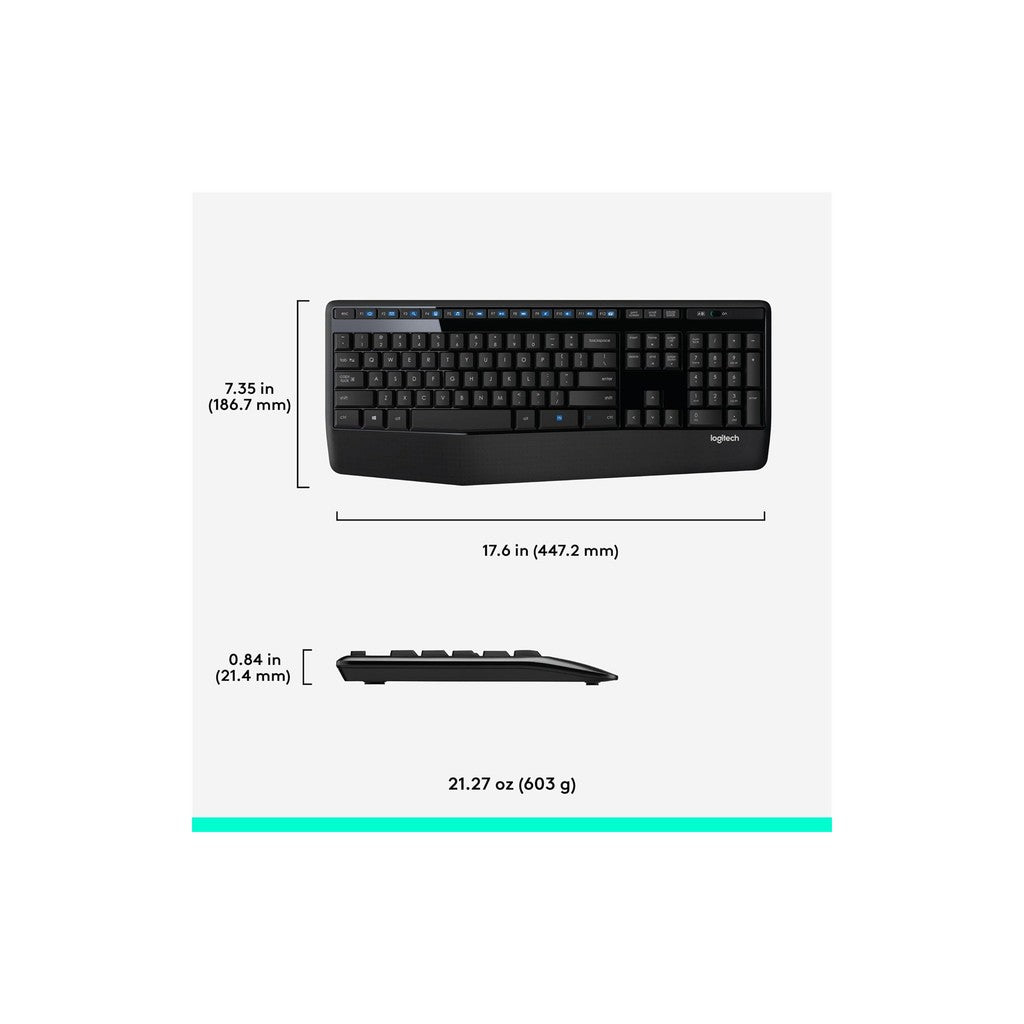 Logitech MK345 Wireless Desktop Keyboard & Mouse Combo
